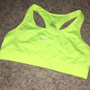 Nike drifit sports bra